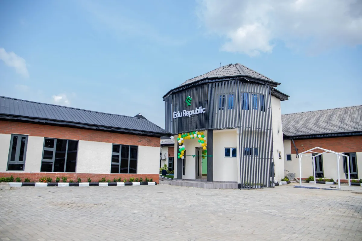 The EduRepublic centre building in Ajah, Lagos